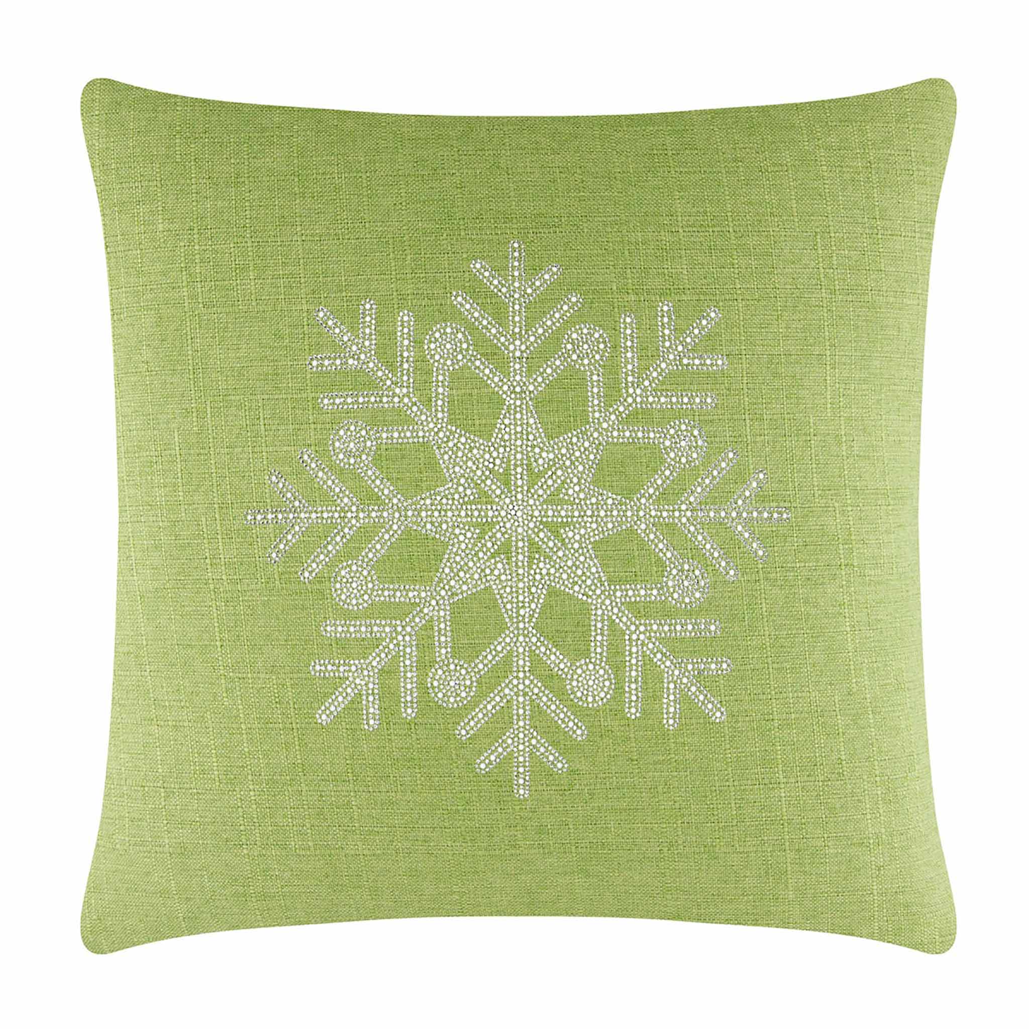Sparkles Home - Wholesale Throw/Decorative Pillow - Rhinestone Snowflake Pillow52