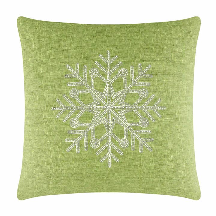 Sparkles Home - Wholesale Throw/Decorative Pillow - Rhinestone Snowflake Pillow52