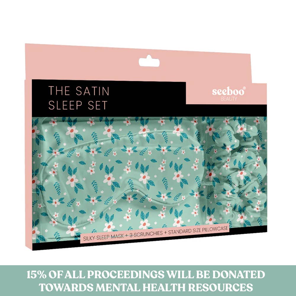 seeboo – wholesale Örngott – Stressing Satin Sleep Set - STÖDER MENTAL HÄLSA2