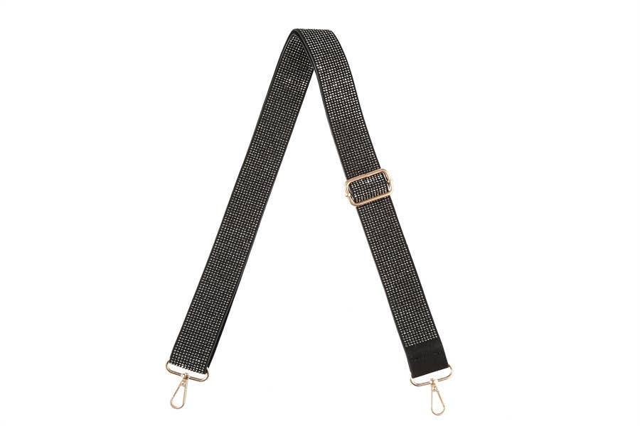 Nima Accessories Inc - Wholesale Bag Strap - Women's - Guitar Style Wide Stylish  Rhinestone Handbag Strap6