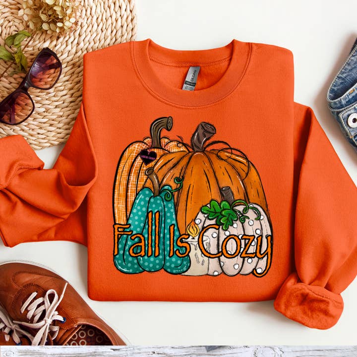 Fall Is Cozy- Graphic Tee for wholesale by Lauras Closet