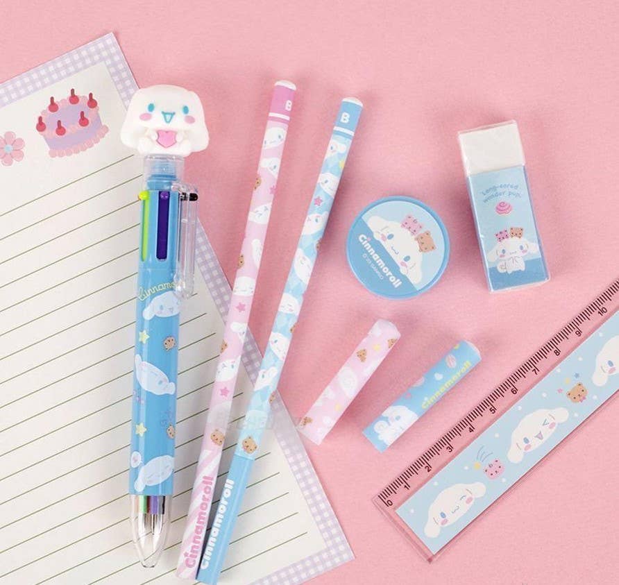 K-Wonderland - Vendita all'ingrosso Set di cartoleria/cancelleria - Set astuccio con matite, penne e accessori Sanrio per scuola e ufficio15