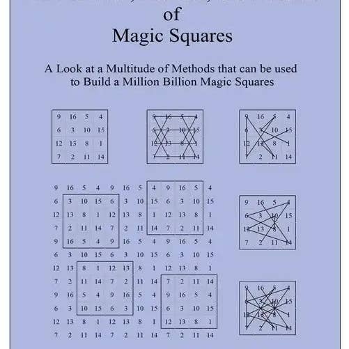 Books by splitShops - Wholesale Book - Adult - The Methods, Marvels, and Madness of Magic Squares: A Look at a Multitude of Methods that can be used to Build a Million Billion Magic Squares - Paperback