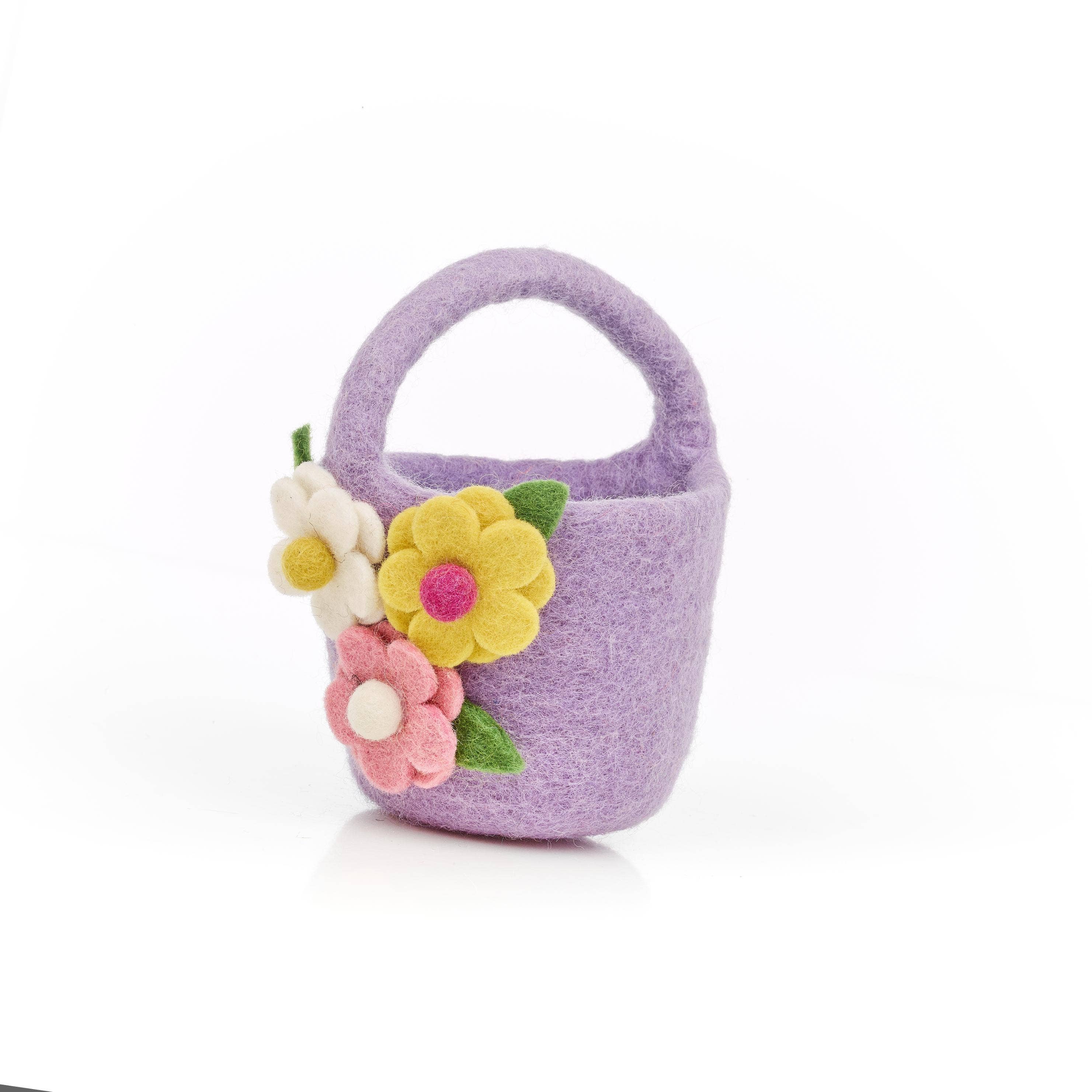Felt So Good - Wholesale Decorative Box - Handmade Felt Eggcellent Easter Buckets1