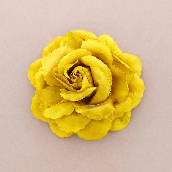 La Cuerda De Sol - Vendita all'ingrosso Spille - Spilla a forma di fiore in tessuto, 16 cm