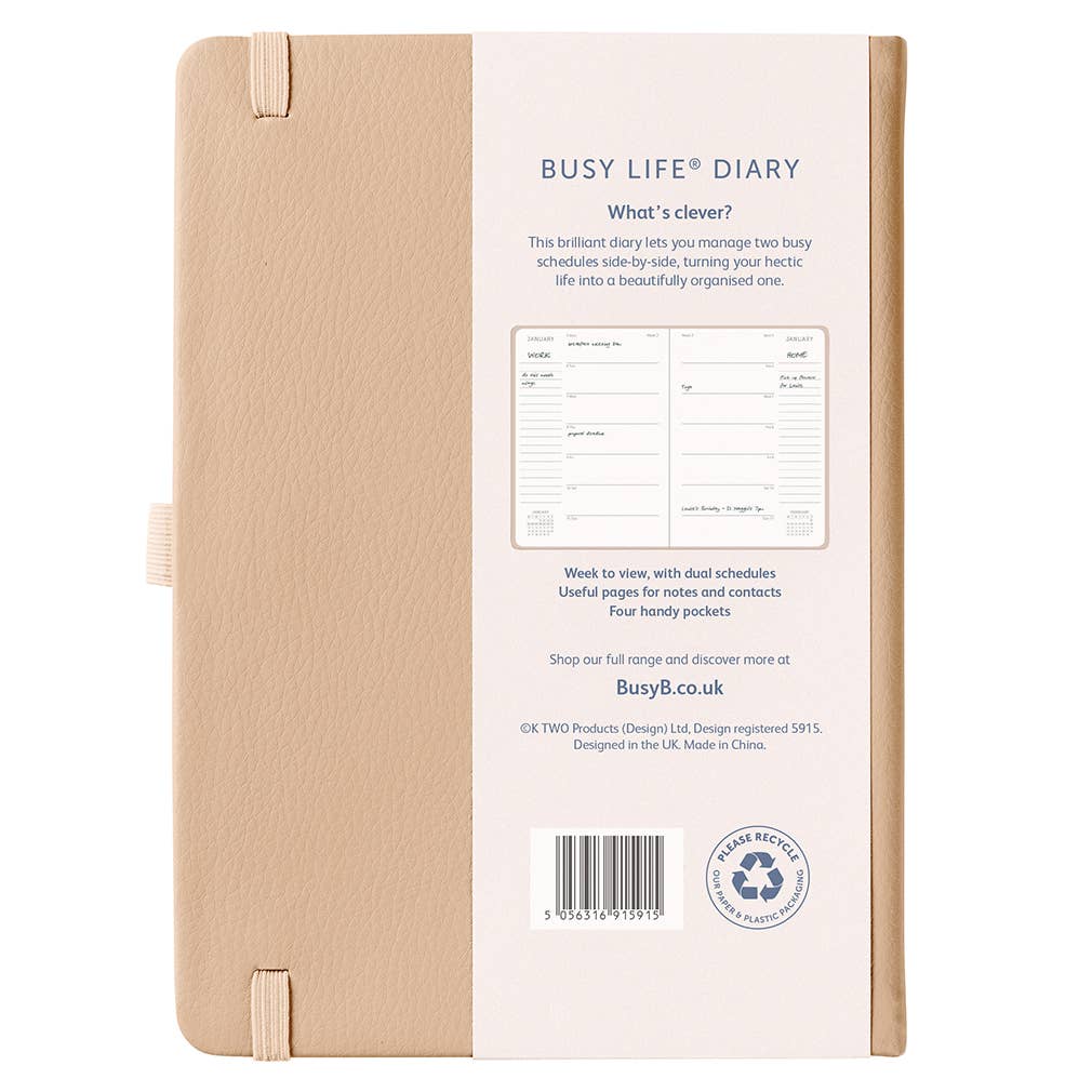 Busy B – wholesale Journal/diary – 2026 Diary | Busy Life Diary & Weekly Planner | Caramel8