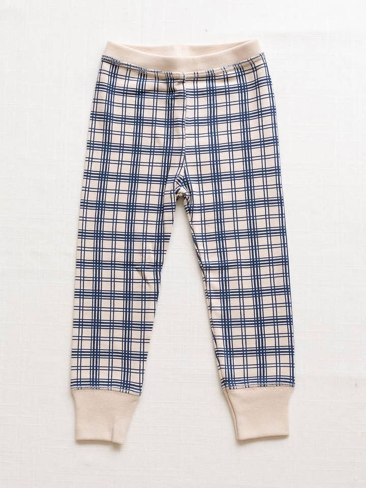 pantalón de casa de canalé | cuadro escocés francés para venta al por mayor de New Grain