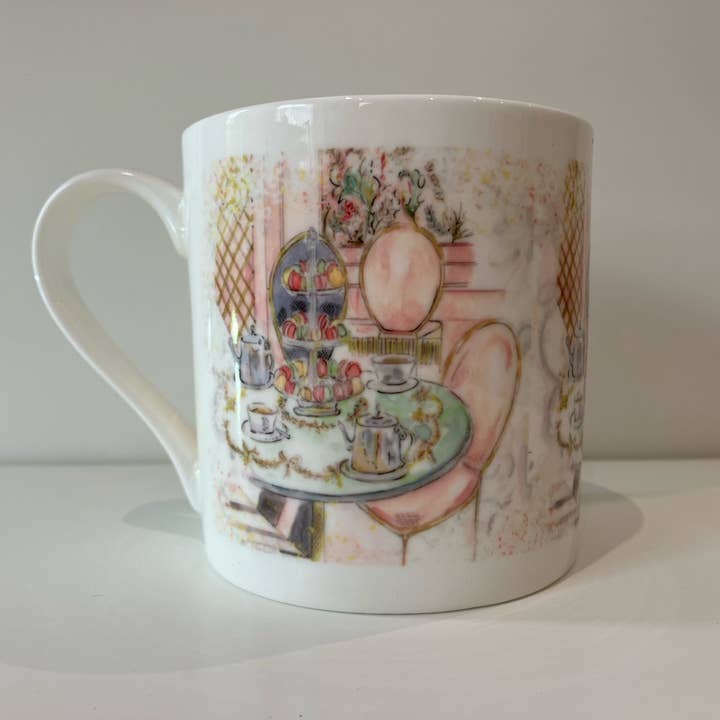 Laduree Fine Bone Kina krus for engroshandel hos Claire Louise