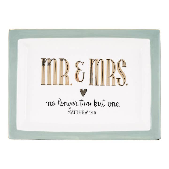 No Longer Two but One Trinket Tray for wholesale by Glory Haus