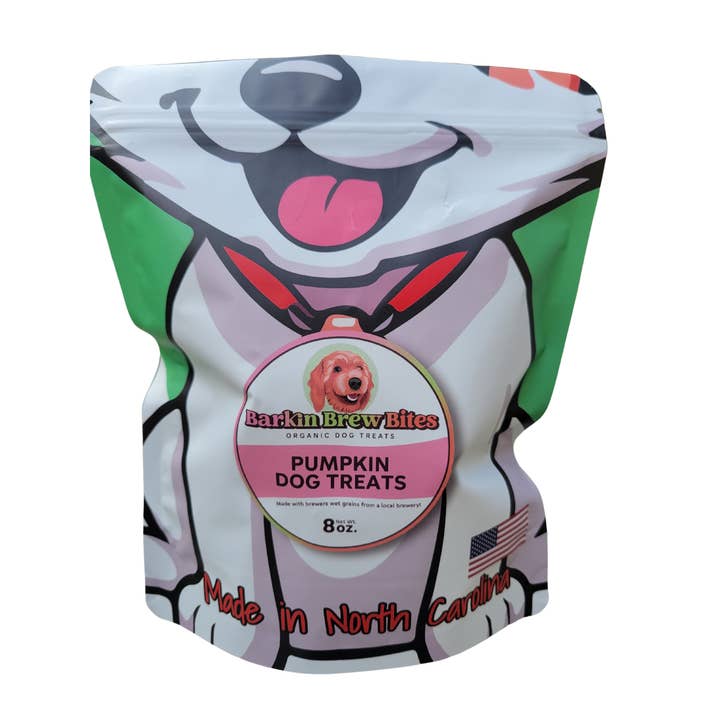 Barkin Brew Bites Company - Wholesale Pet Treats - Dog - Pumpkin Bones - Sensitive Stomach Friendly