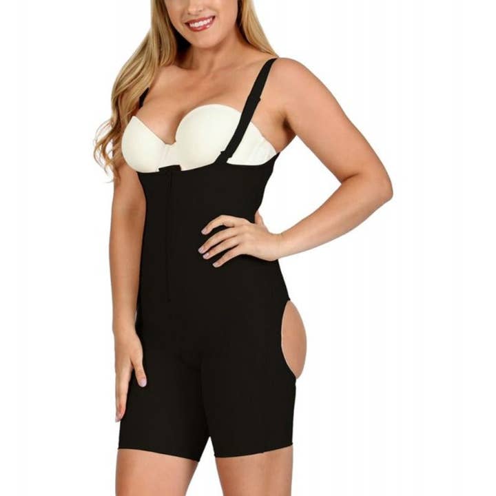 Body Instant RecoveryMD Underbust avec fermeture éclair sur le devant et ouverture au niveau des fesses MD204 pour la vente par InstantFigure