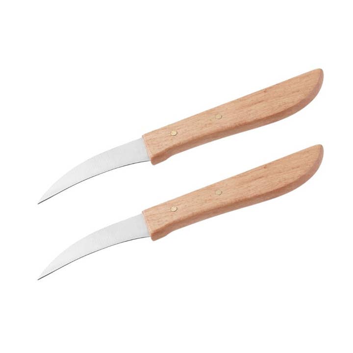 Set of 2 kitchen peeling knives with wooden handle 16 cm Nirosta and other Purchase Wholesale couteaux. Free Returns & Net 60 Terms on Faire trending on Faire.