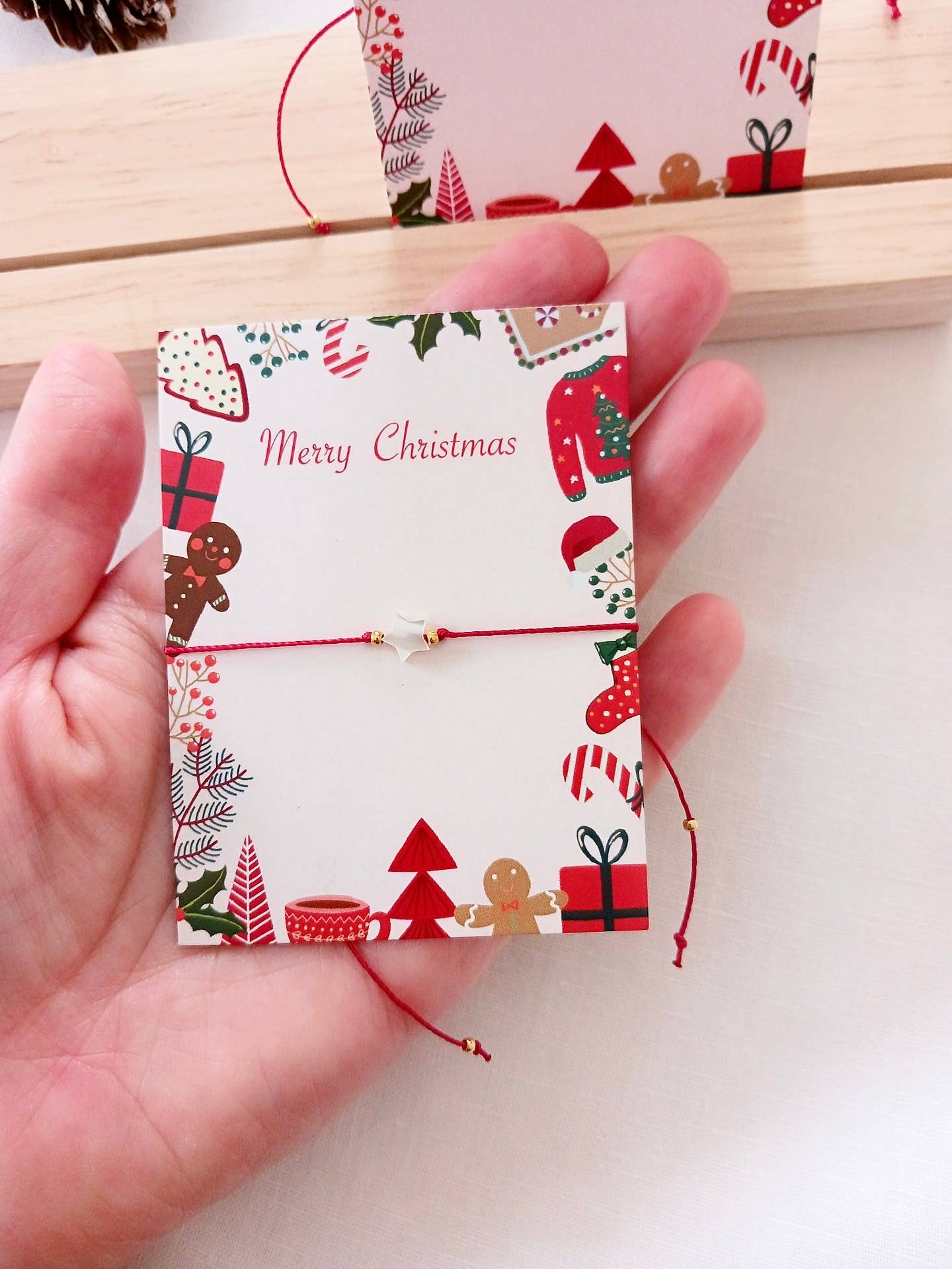 QUEENHANDMADES - Vente Bracelets à breloques/pendentifs - Bracelet étoile en nacre1