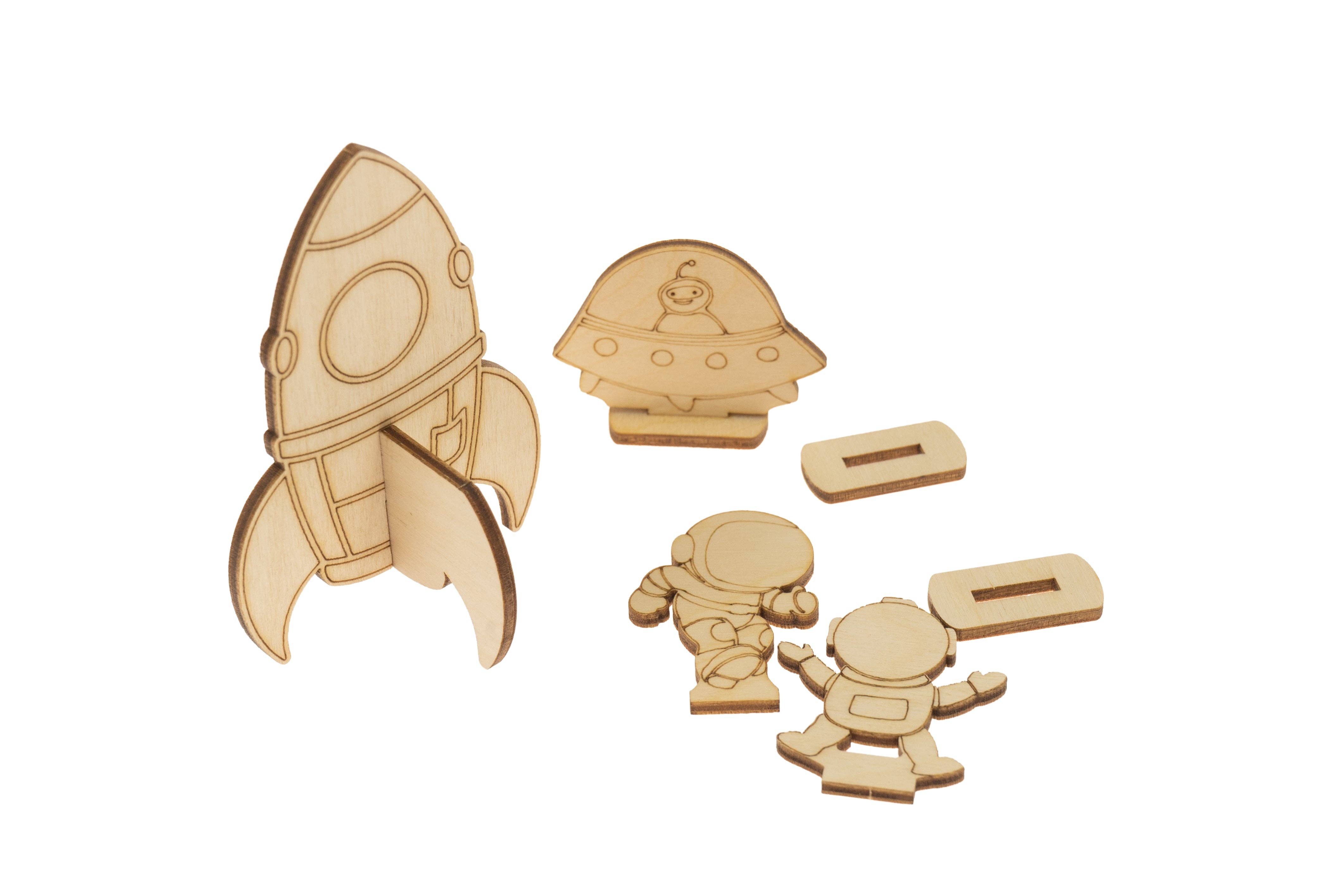 Munda Mundi - Wholesale Wood Toy - Kids - Wooden play set Space3