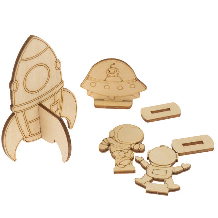 Munda Mundi - Wholesale Wood Toy - Kids - Wooden play set Space3