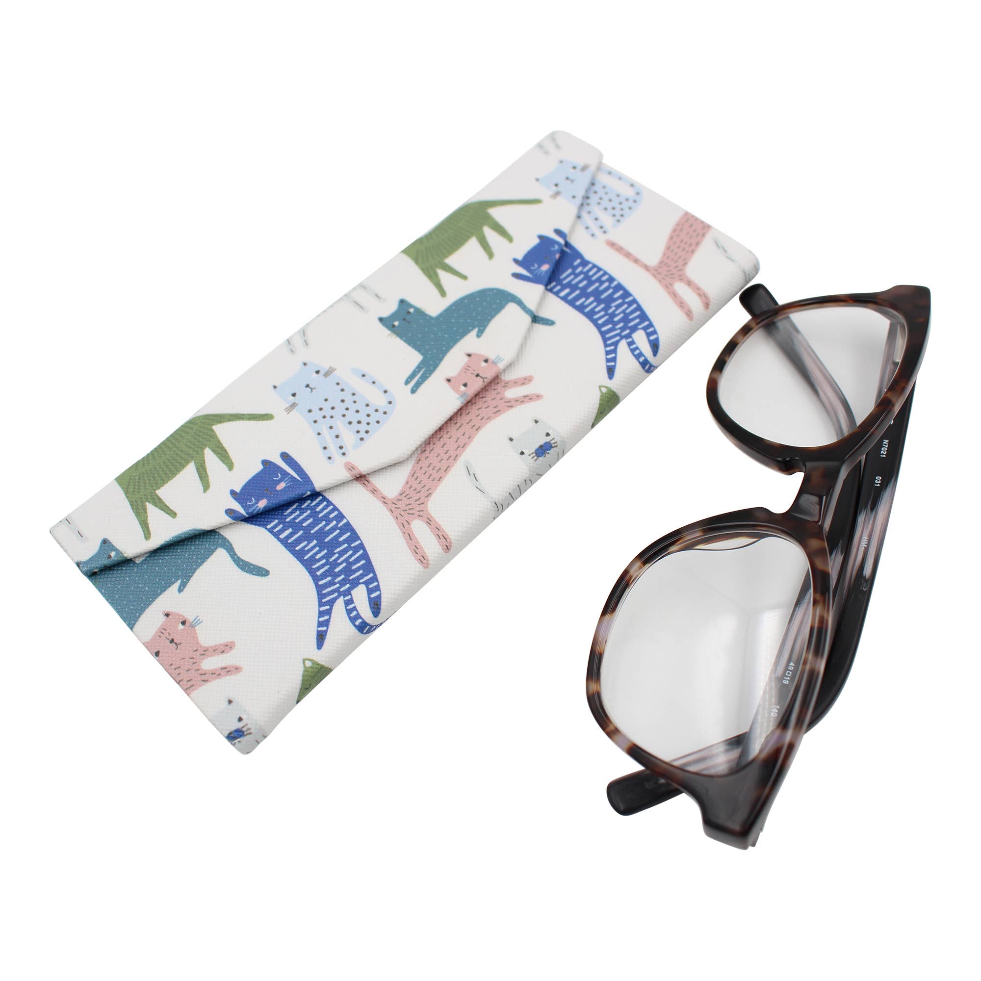 Real Sic - Wholesale Eyewear Cases & Holders - Unisex - Indie Cats Glasses Case – Cute Animals – Vegan Leather2
