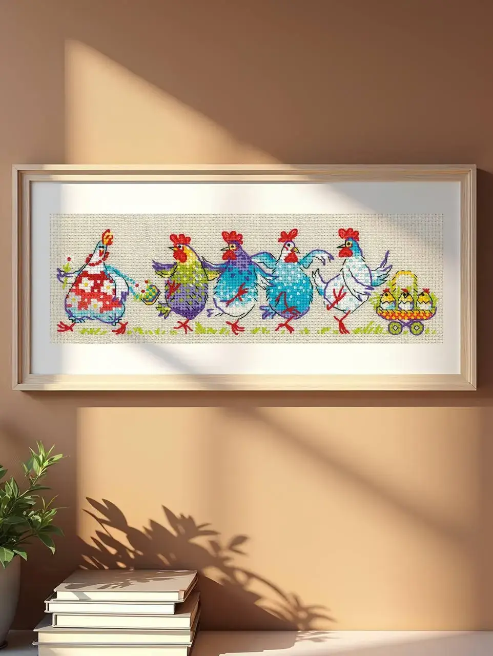 RIOLIS - Wholesale Embroidery/Cross Stitch Supplies - Cross Stitch Kit From Riolis 2266 Cluck-Cluck?!!!2