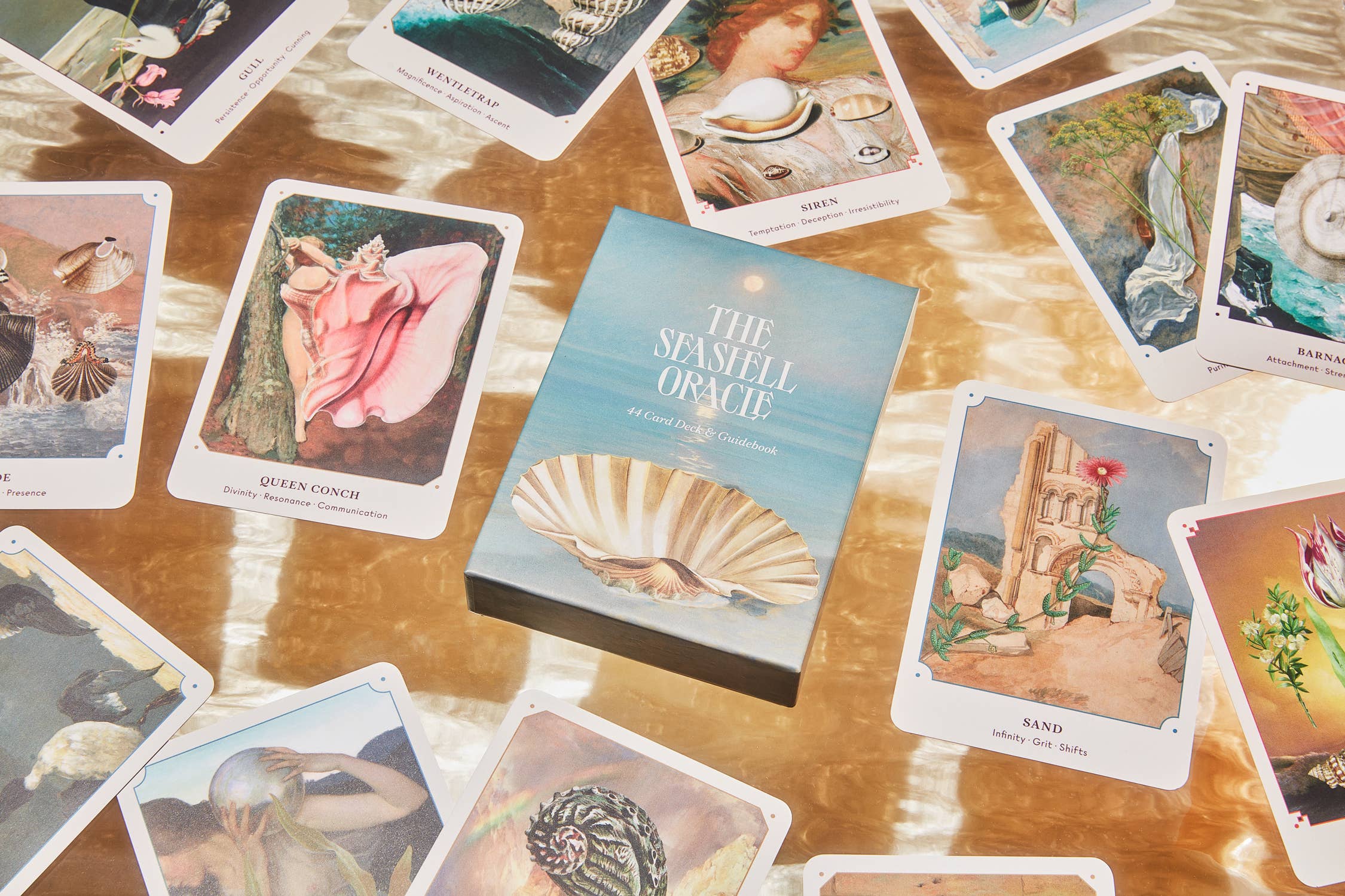 Broccoli - Wholesale Tarot Cards - The Seashell Oracle: 44 Card Deck and Guidebook6