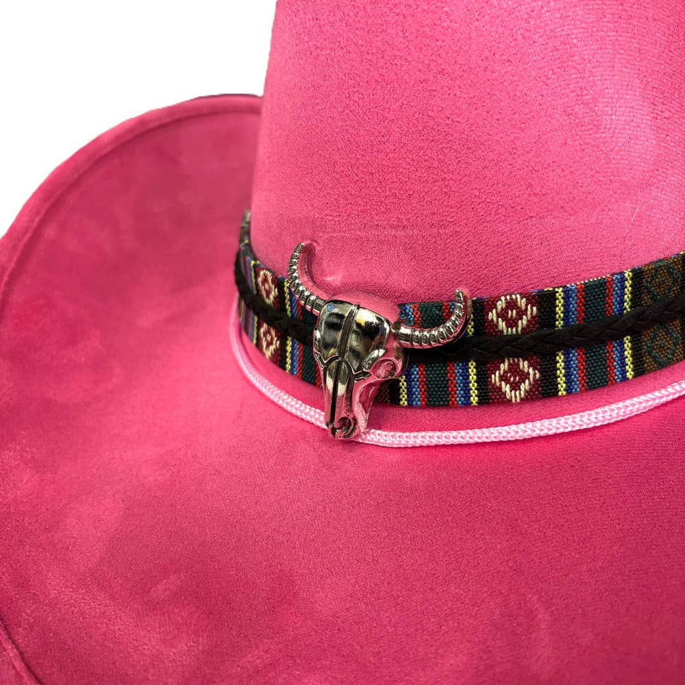 Stylex Party – wholesale Cowboy Hat – Women’s – Bull Motif Cowboy Hats Festival Western Fancy Dress Hats2