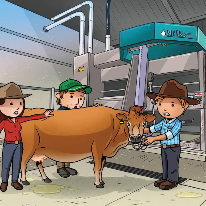 George the Farmer - Wholesale Book - Kids - George the Farmer, Ruby and the Dairy Dilemma Picture Book