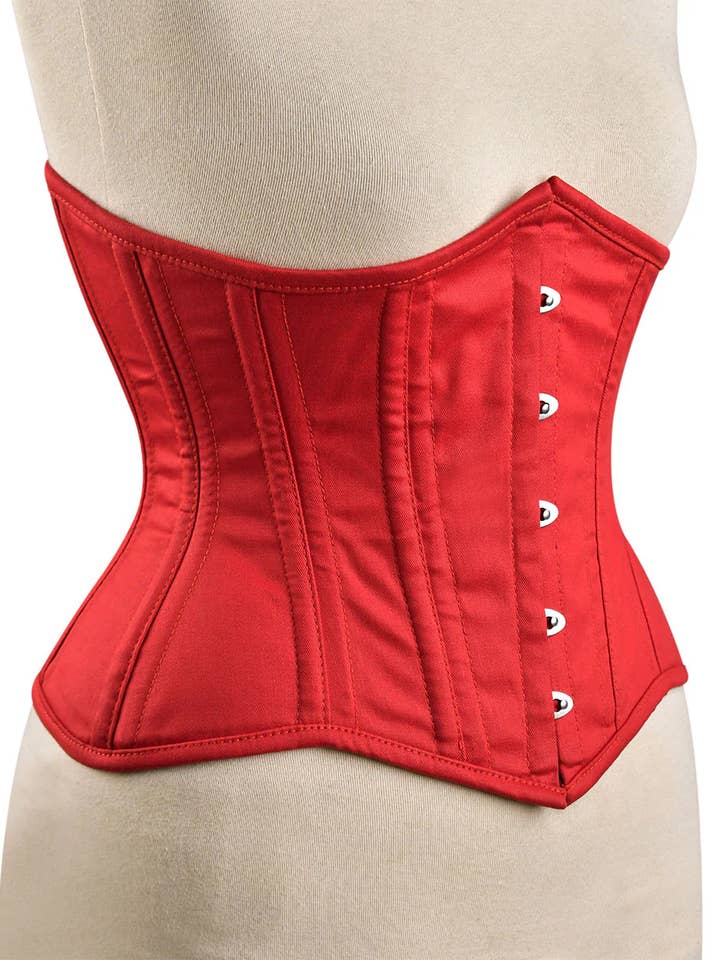 Attire Fashion Club – wholesale Corset – Women′s – Handmade Steel Boned Cotton Corset for Waist Training
2