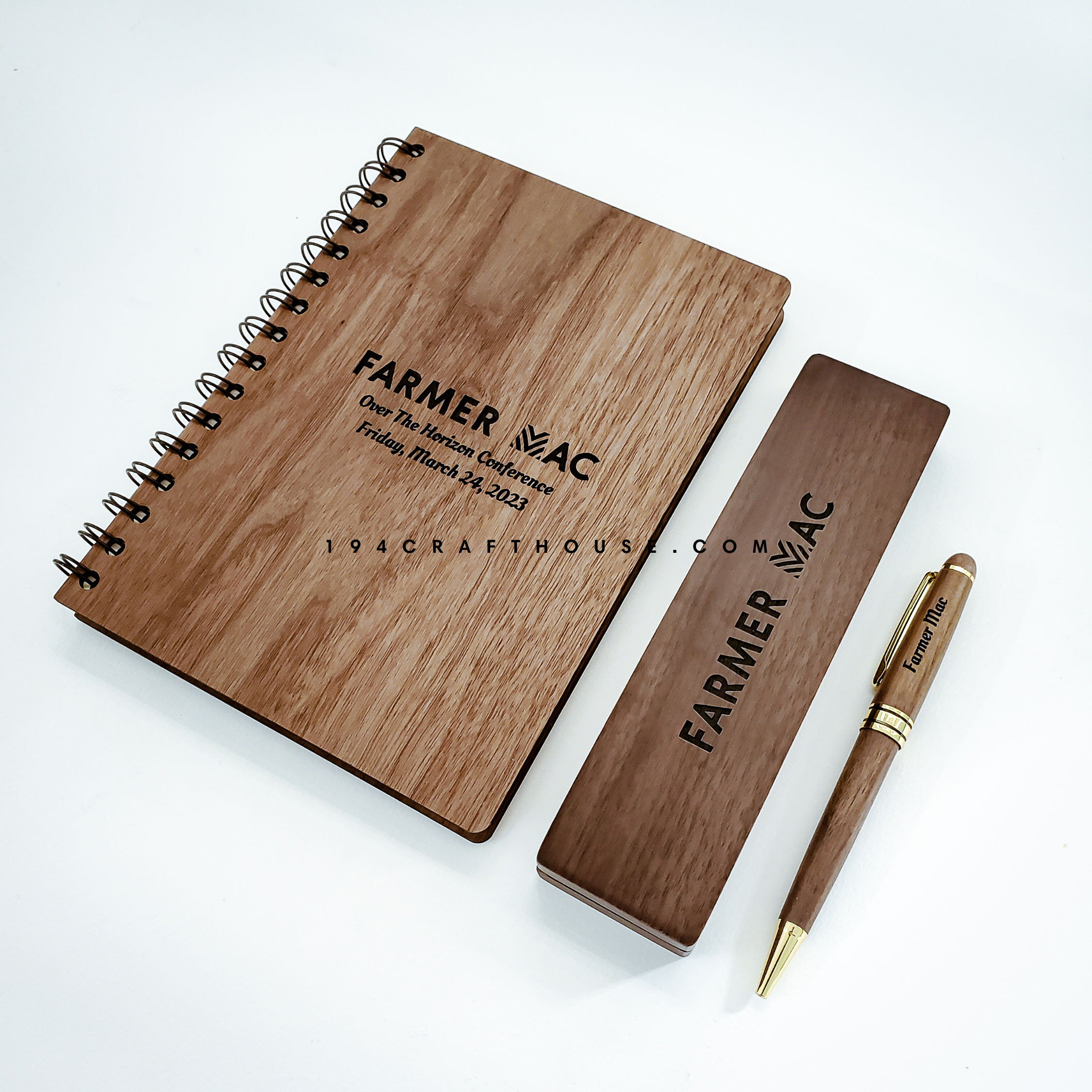 194 Craft House - Vendita all'ingrosso Penne - Penna a sfera in legno di noce - Decorazione per la casa e regali7