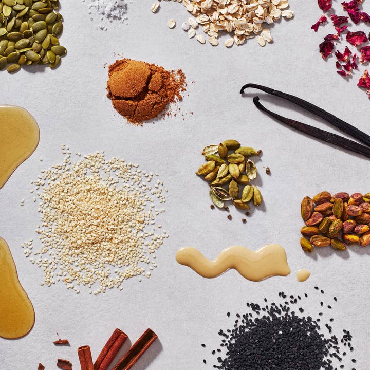 Passport Pantry – wholesale Granola – Tahini Rose Pistachio Granola| Gluten & Seed Oil free, Vegan11