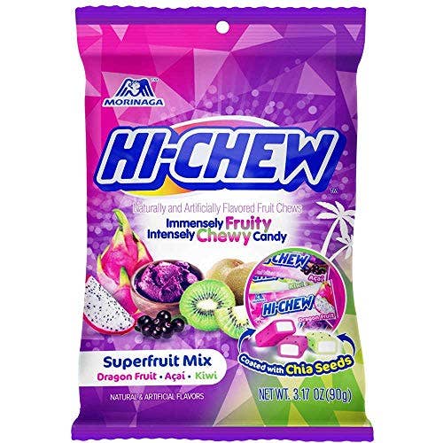Shop The King - Wholesale Gummy - Hi Chew Superfruit Peg Bag 3.17 oz Single Bag1