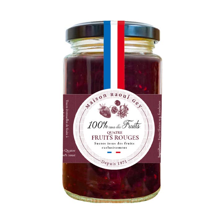4 rode vruchten 270 g - Maison Raoul Grey - 0786 voor wholesale door Maison RGEY