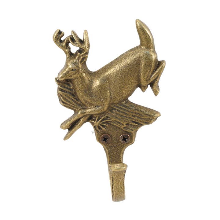 Patère en forme d'animal – Cerf et renne pour la vente par James Hardware