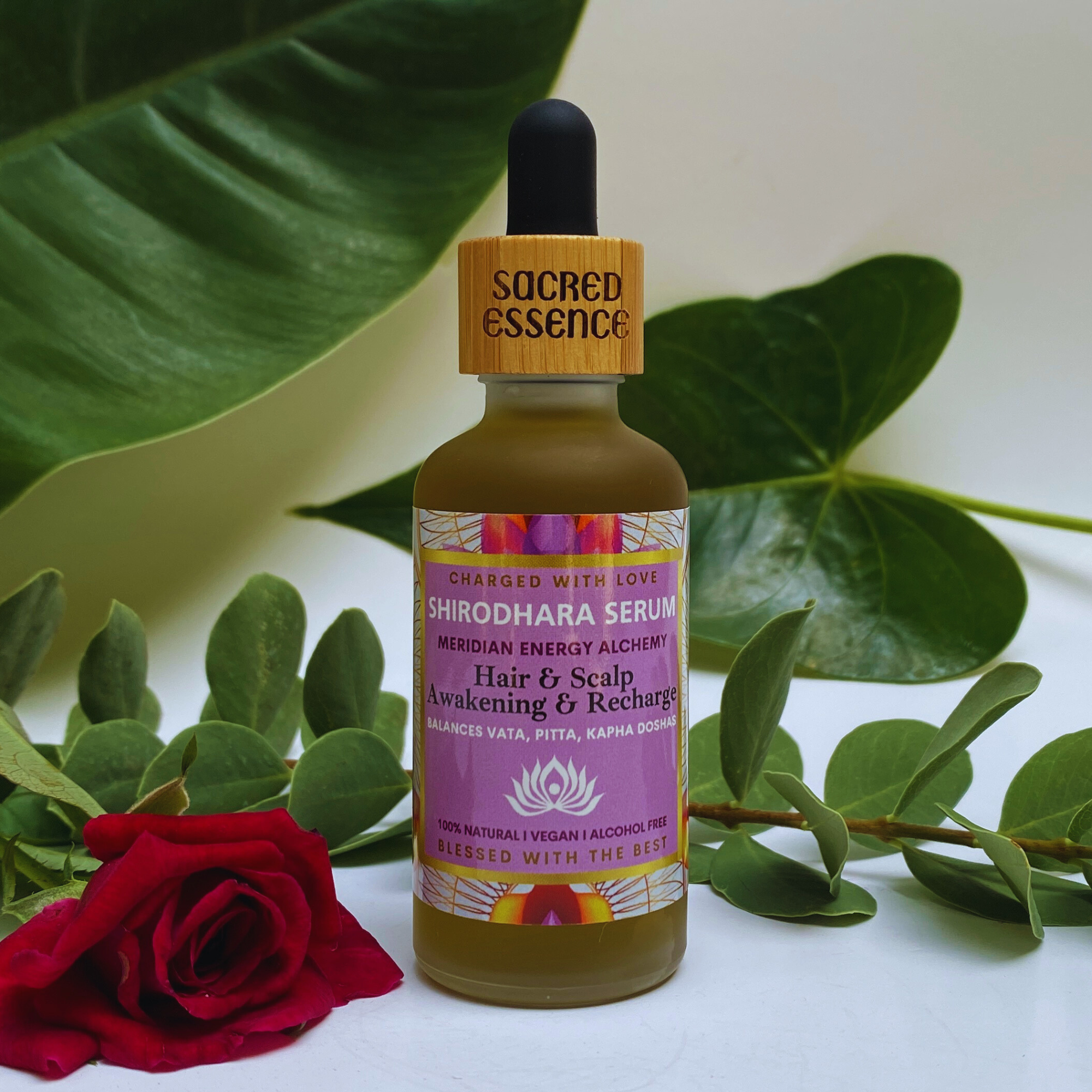 The Sacred Essence – Großhandel Haarserum – Shirodhara Serum – Meridian-Aktivierung für Haarwachstum, 50 ml7