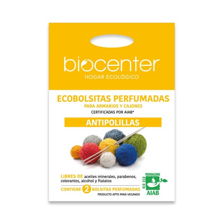 Biocenter - Venta al por mayor Ambientador - AMBIENTADOR ARMARIO Y CAJONES BIO VEGAN ECOFRIENDLY