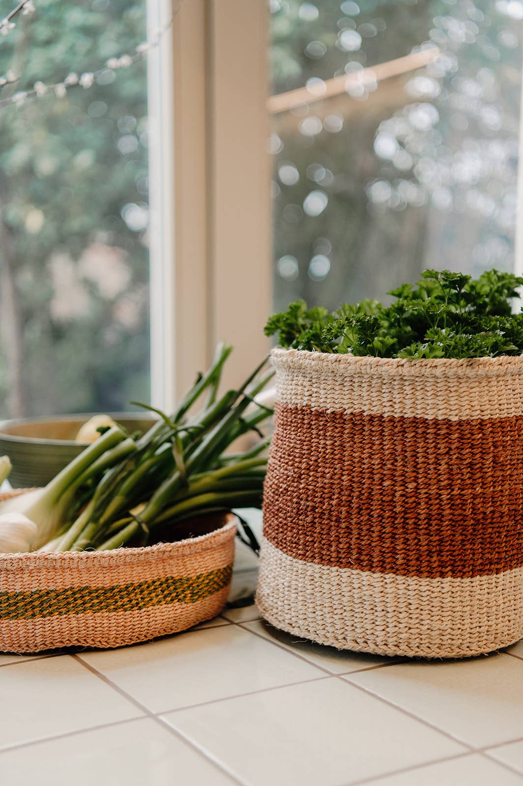 Crafts by Solid - Wholesale Basket - Handwoven Sisal Baskets - Natural Hues - XXS - XXL77