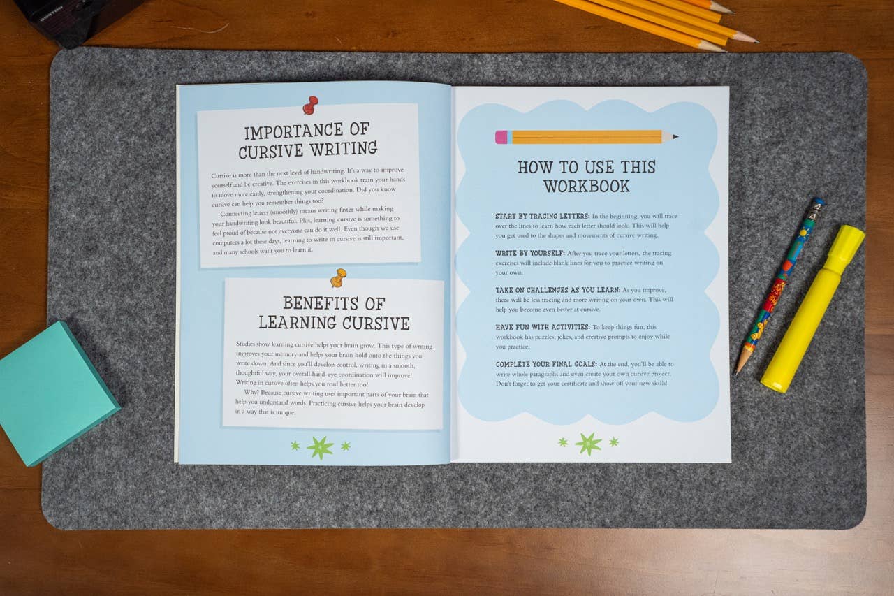 HarperCollins Focus - Wholesale Education - Beginner's Cursive Handwriting Workbook3