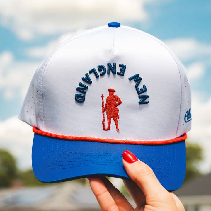The New England Minuteman Hat for wholesale by Albatross Attire