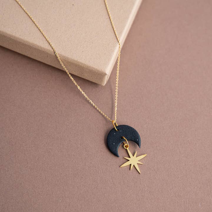 Pepper You - Wholesale Pendant/Charm Necklace - Celestial Star Gold Necklace2