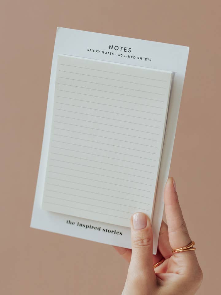 Notes lignées Notes autocollantes pour la vente par The Inspired Stories
