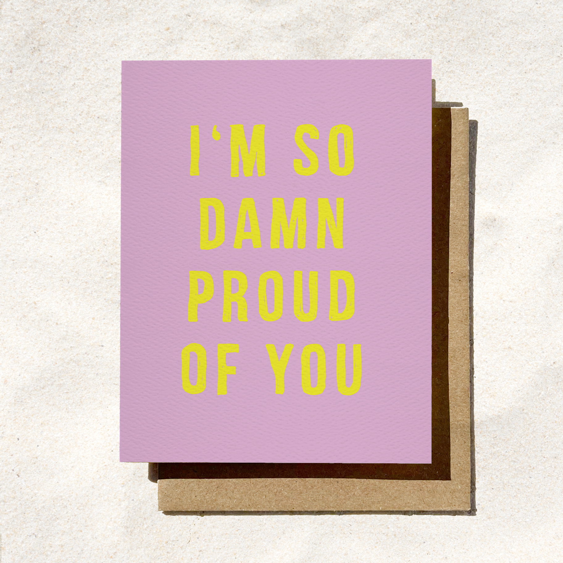 Daydream Prints - Wholesale Graduation Card - I'm So Damn Proud Of You | Grad Card | Congrats Card5