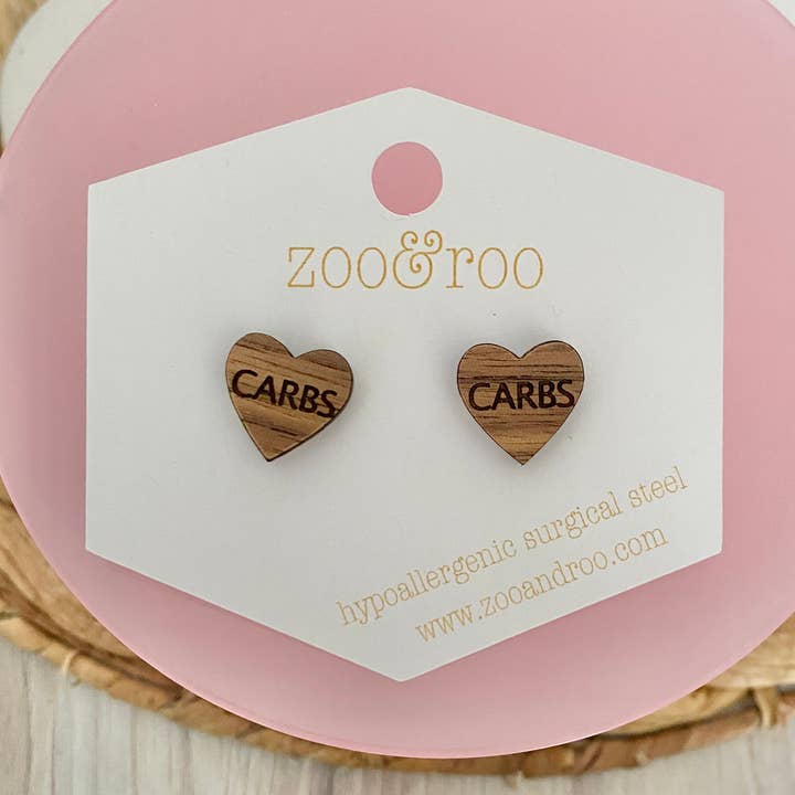 zoo&roo - Wholesale Jewelry Set - Set of 36 Conversation Heart Studs | Valentines Day earrings11