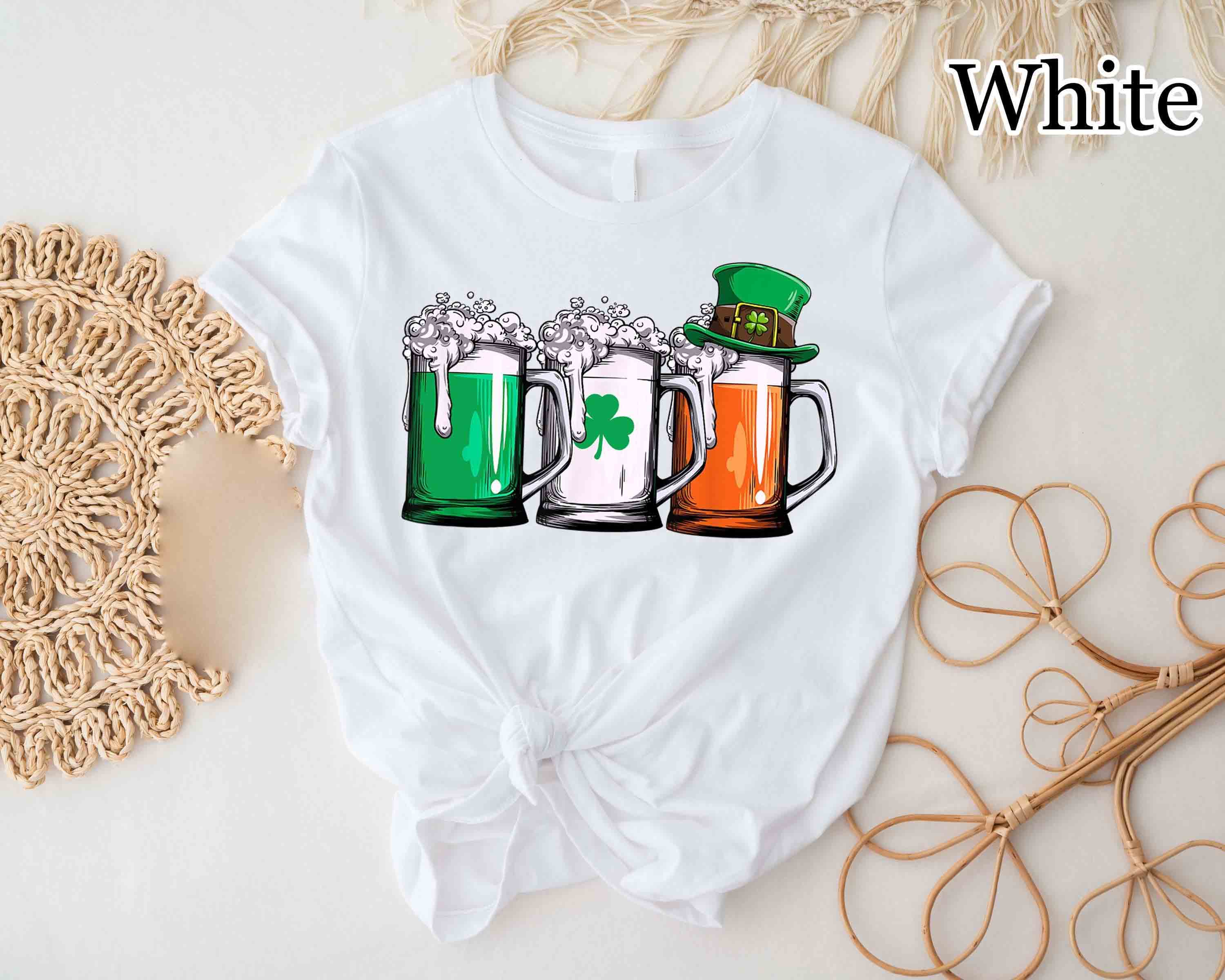 NVC Ecommerce LLC – Großhandel Sweatshirt mit Grafikdruck – Damen – Irisches Bier St. Patrick's Day Shirt, Paddy's Day Trinkpullover7