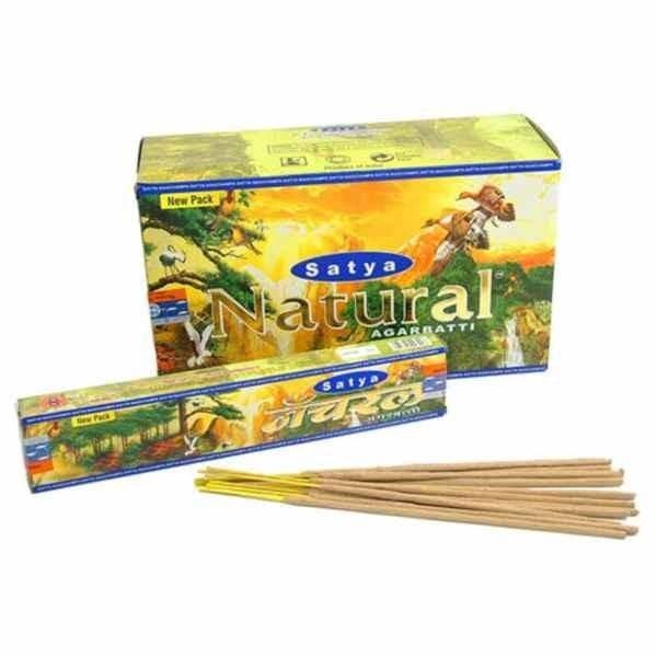 Incenso Natural Satya 15gr (12 units) for wholesale by Esoterica Arte