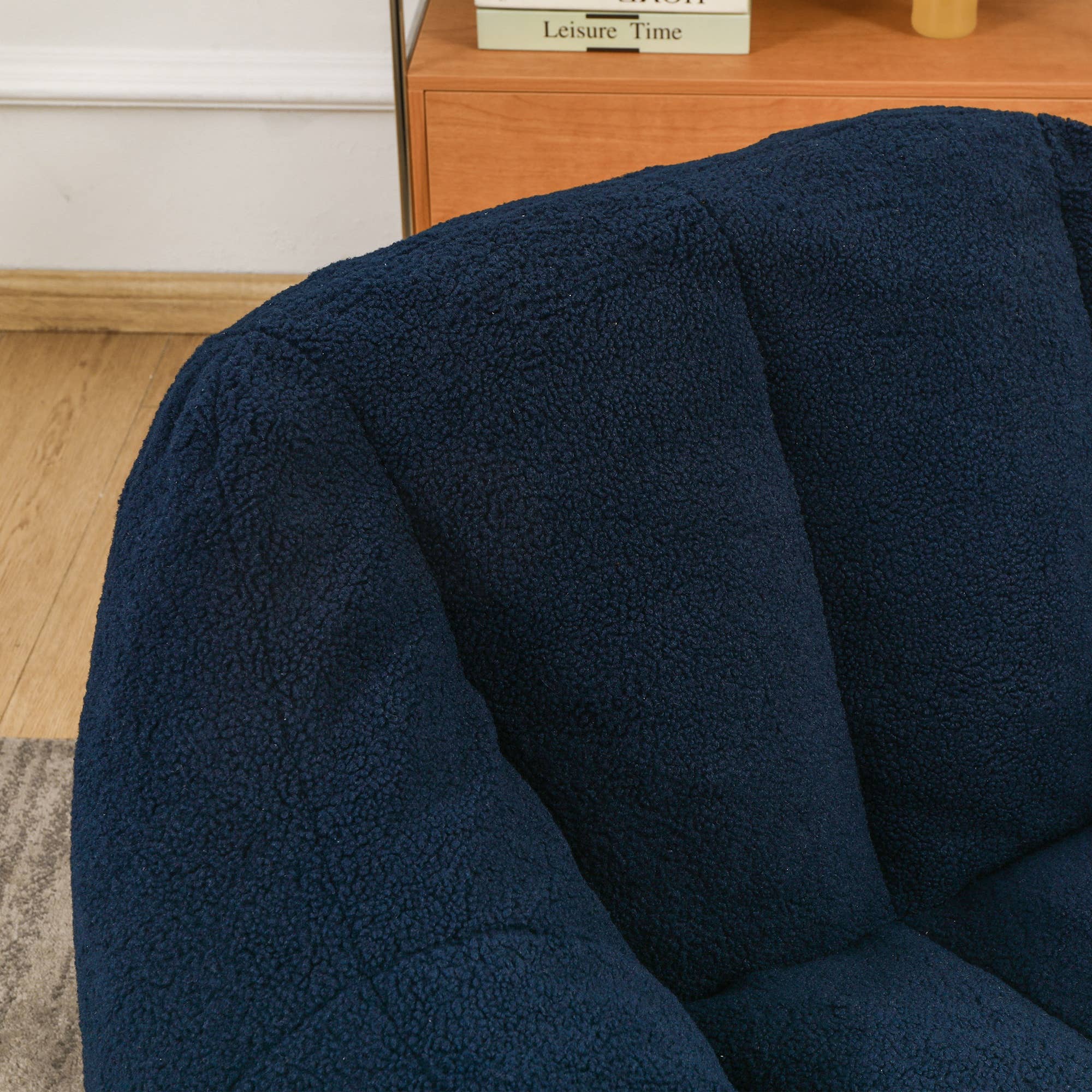 HOMYCASA DESIGN INC - Wholesale Chair - Plush Memory Foam Bean Bag Chair - Faux Fur Lazy Sofa3