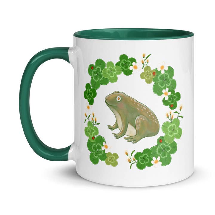 Heldig Frø Krus for engroshandel hos Painted Peony Art