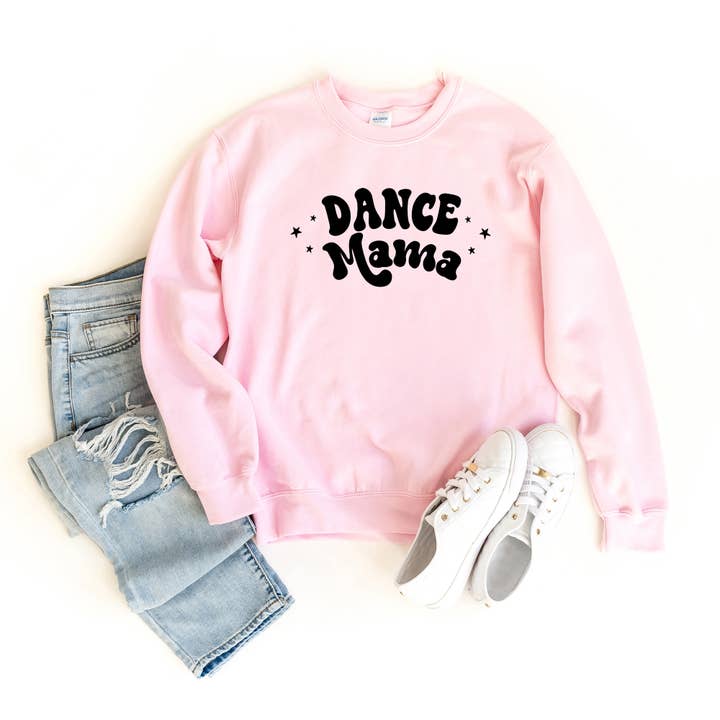 Dance Mama Stars | Sweatshirt | Motherhood for wholesale by Olive And Ivory Wholesale