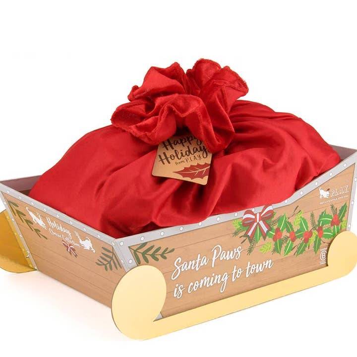 Only An Ocean Europe - Wholesale Pet Plush Toy - Dog - P.L.A.Y Holiday Classic 15-pc Set in Santa's Sleigh2