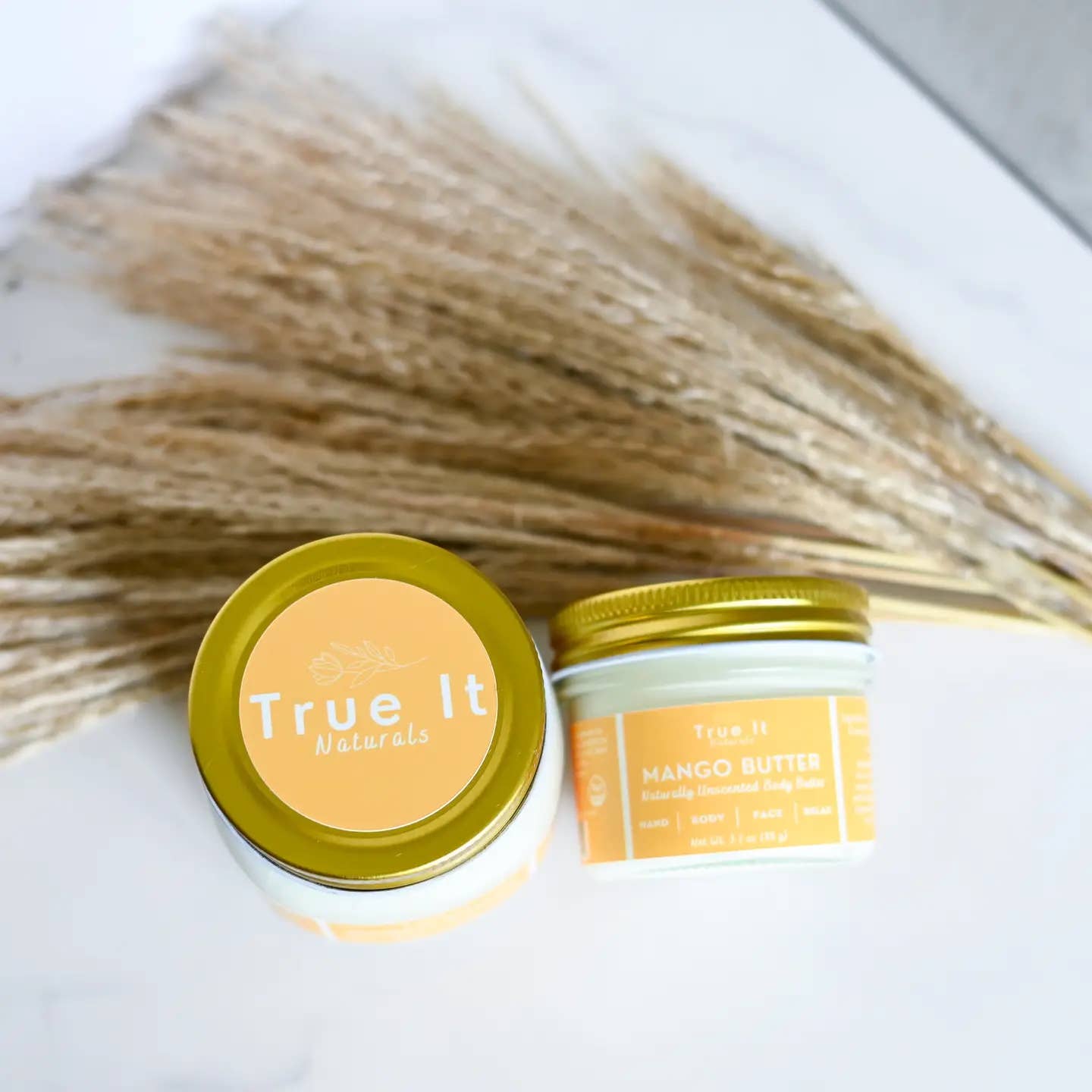 True It Naturals - Wholesale Body Balm/Butter - Whipped Body Butter - Mango Butter | Hand & Body Lotion1