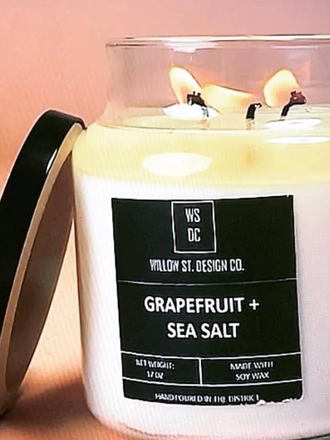 Grapefruit + Sea Salt for wholesale by Willow St. Design Co