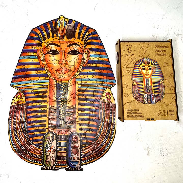 Træpuslespil Voksne & Børn Pharaoh L Størrelse 200 stk for engroshandel hos Max Woody™