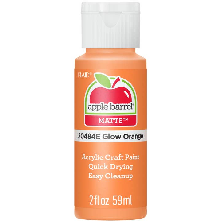 Plaid Crafts - Wholesale Acrylic Paint - Apple Barrel ® Glow-In-The-Dark Acrylic Paint - 2 oz2