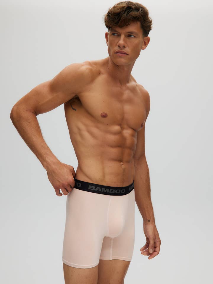 Bamboo Underwear - Wholesale Underwear - Men's - Men's Long Boxer 5"